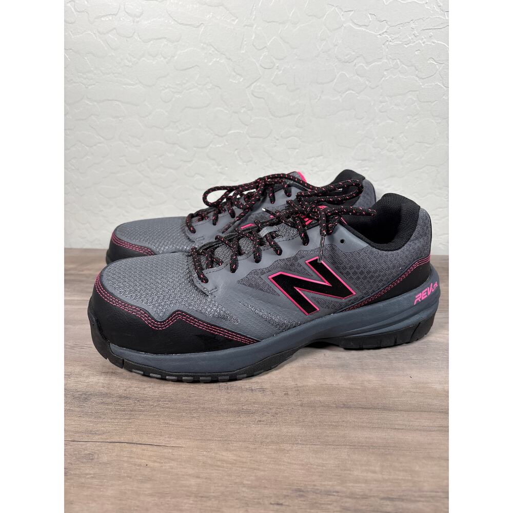 New Balance Women's Gray and Pink Sneakers